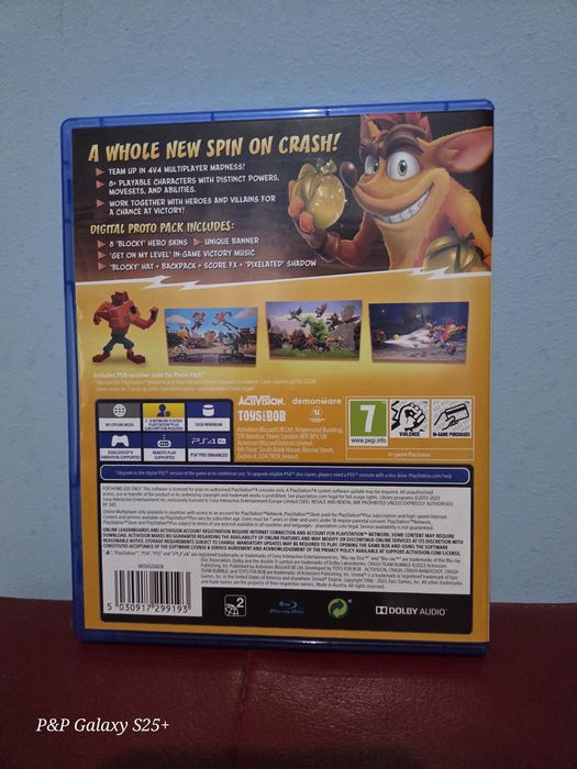 Игра ACTIVISION Crash Team Rumble Deluxe издание, за PlayStation 4