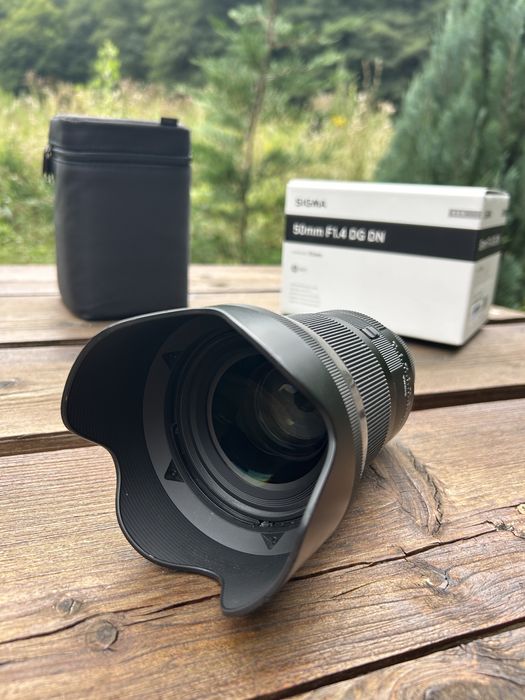 Obiectiv Sigma 50mm f/1,4 - Sony FE    SUPERB !!