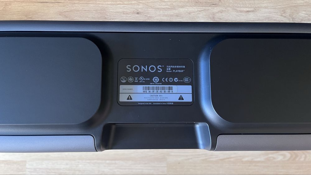 Sonos Playbar Soundbar Wi-Fi Alexa Airplay