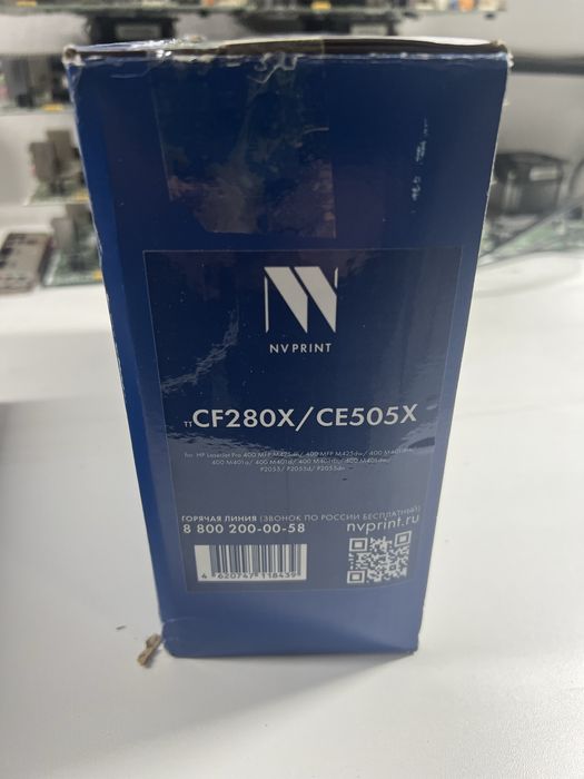 Тонер картридж CF280X CE505X новый