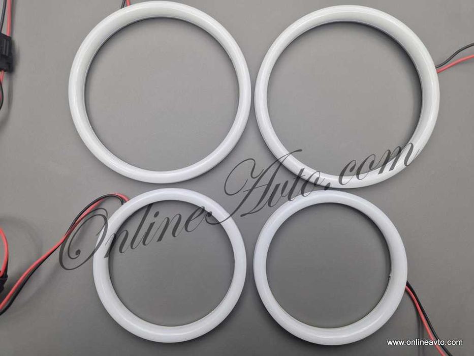 Amber Cotton LED Angel Eyes-Ангелски очи BMW Facelift E60/E61 Фейслифт