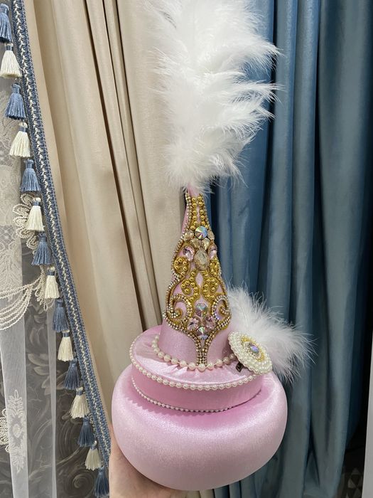 Саукеле+ заколка для сырға салу