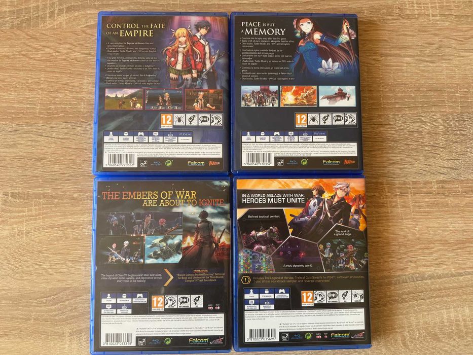 Trails of cold steel PS4 Collection