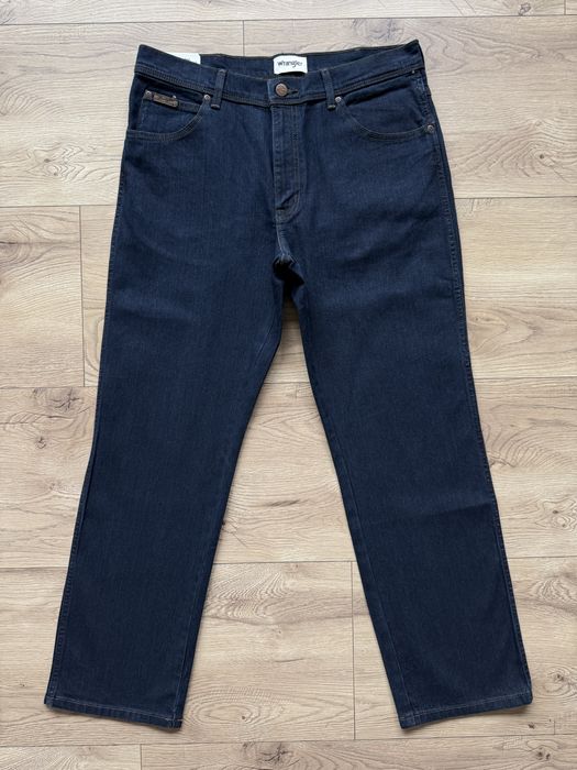 Blugi WRANGLER Texas Indigo Barbati | Marime 35 x 30 (Talie 90 cm)