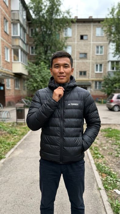 Мужская пуховая куртка Adidas Terrex (S / 44-46) — Оригинал (Вьетнам)