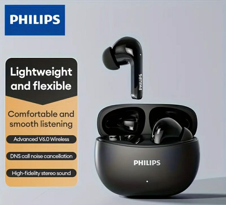 Блутут Bluetooth безжични слушалки хендсфри Lenovo Philips