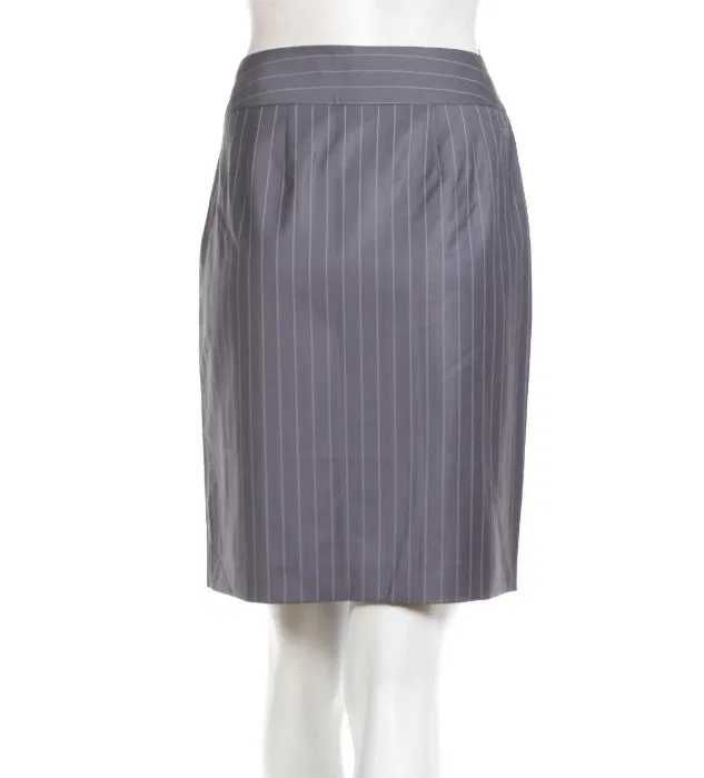 fusta Luisa Spagnoli, stofa fina lana, virgin wool, S, suprapusa