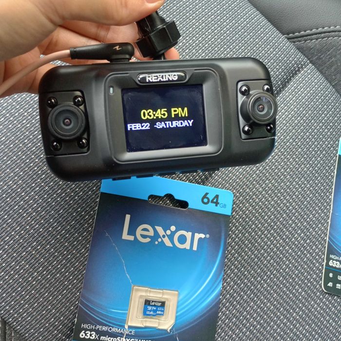 Видеорегистратор 3 камеры 360° Из Америки! WI-Fi GPS Приложение США