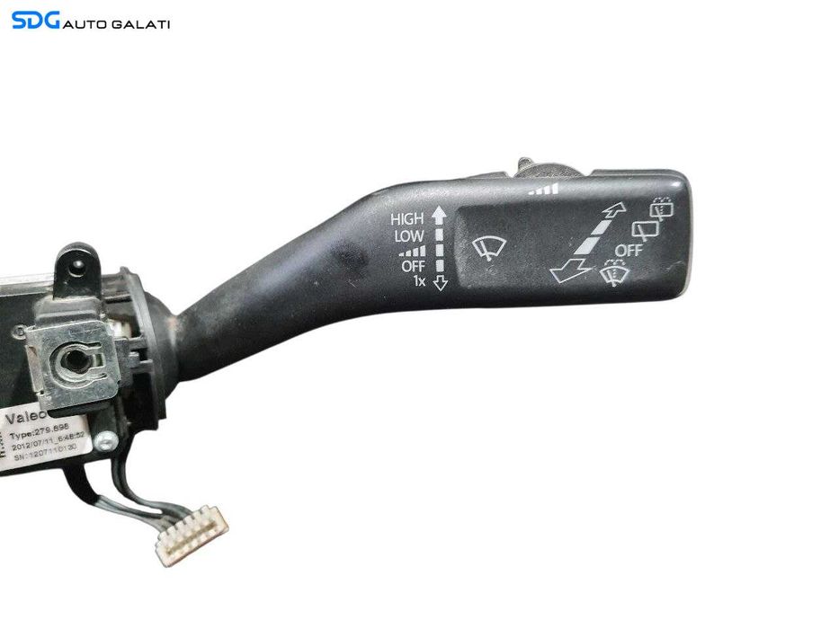 Ansamblu Manete Volan FARA Spira Volkswagen Tiguan 2007 - 2015 Cod 5K0953521AR 5K0953502K [N2896]