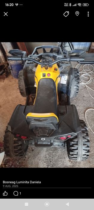 ATV copii arată și merge foarte bine