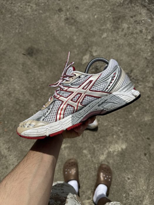 Asics Gel 1150 running hiking trekking outdoor comfy premium red&silver