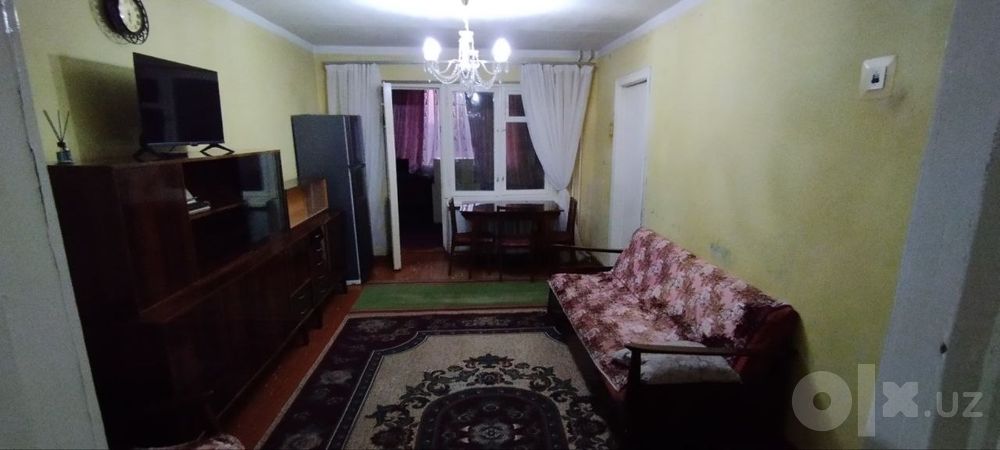 Квартира сотилади 2/4/5. 52 кв.м. ремонтсиз.
