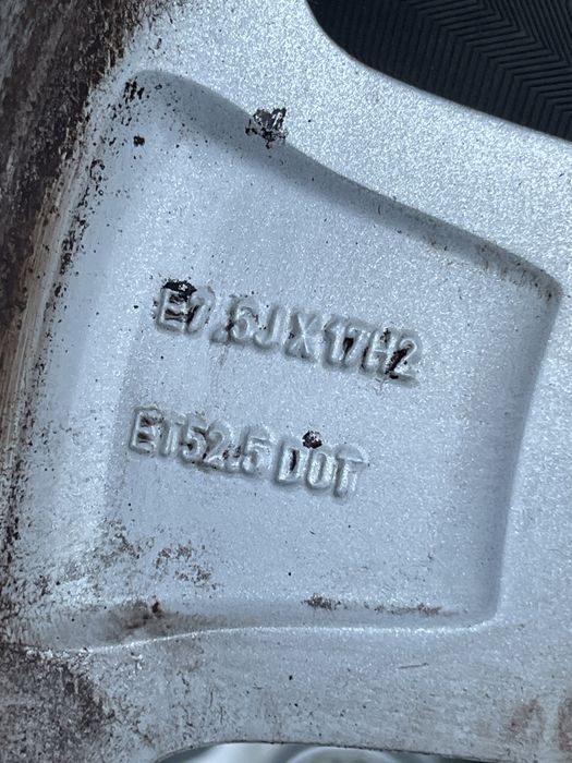 Set jante aliaj R17 Ford + anvelope de iarna 235 55 R17