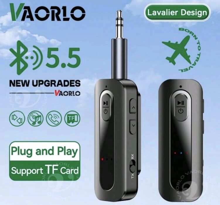 Два модела безжичен аудио 5.3 и 5.5 приемник за автомобил и други устр