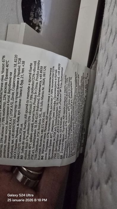 Pat copil 90×200×30 cm