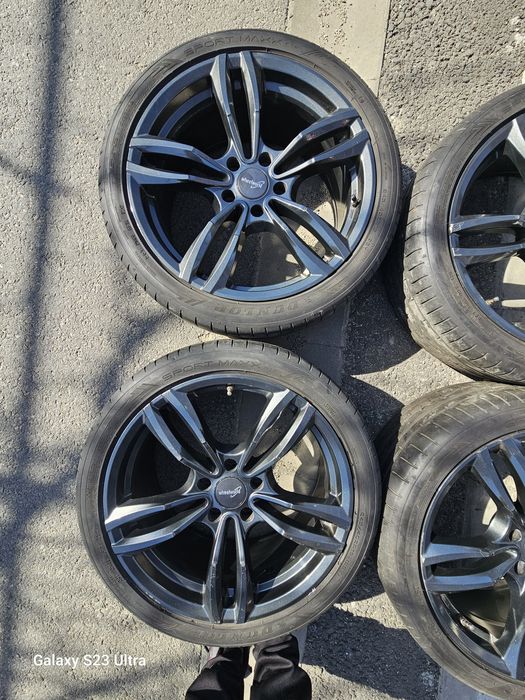 Vand jante R19 5x120 cu tot cu cauciucuri 245 40 19