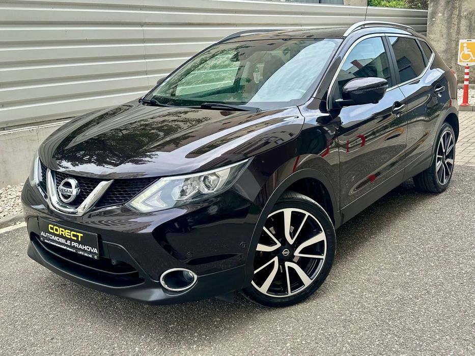 Nissan Qashqai / 134.000km / Tekna / Unghi mort / Incalzire / Rate / Garantie