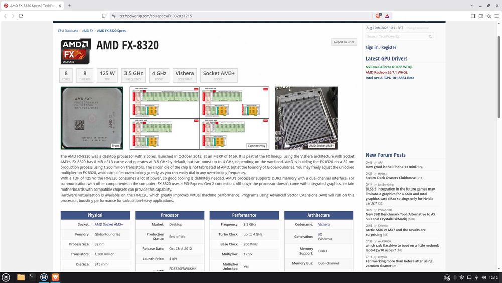 Procesor AMD FX 8320