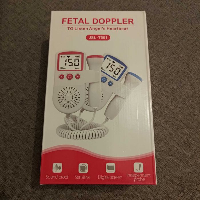 Фетален доплер за слушане на сърдечния ритъм на бебето