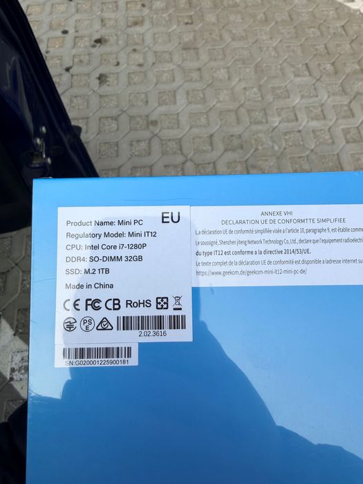 Mini PC GEEKOM IT Series