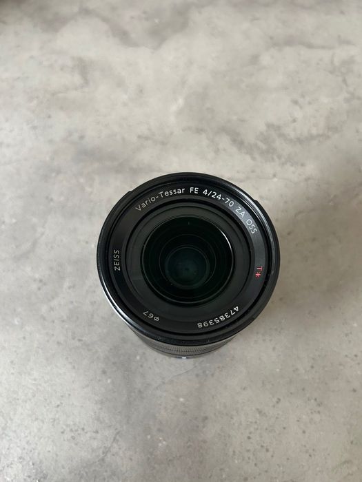 Обектив Sony FE 24-70mm f/4 ZA OSS Zeiss | Full Frame | Отлично състояние