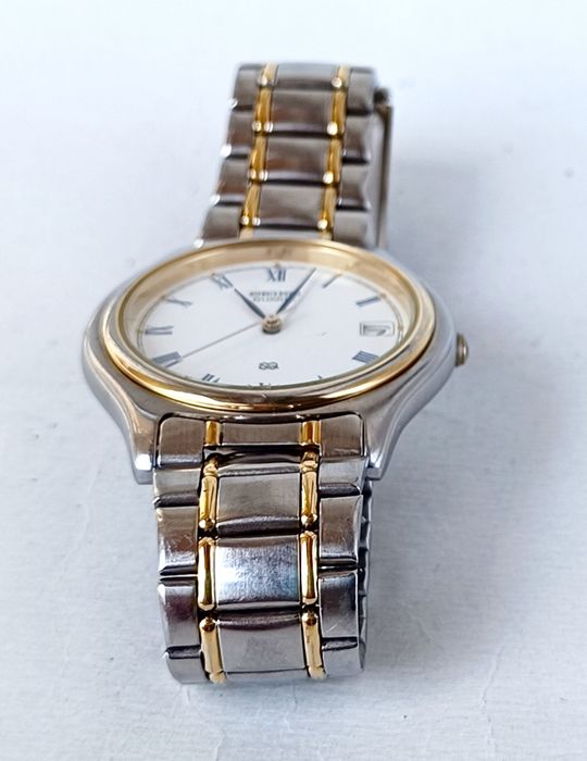 Мъжки винтидж кварцов спортен часовник Seiko 7N42-7011