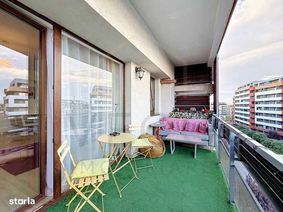 Apartament cu 2 camere, 65 mp, garaj, 2 balcoane, zona Buna Ziua