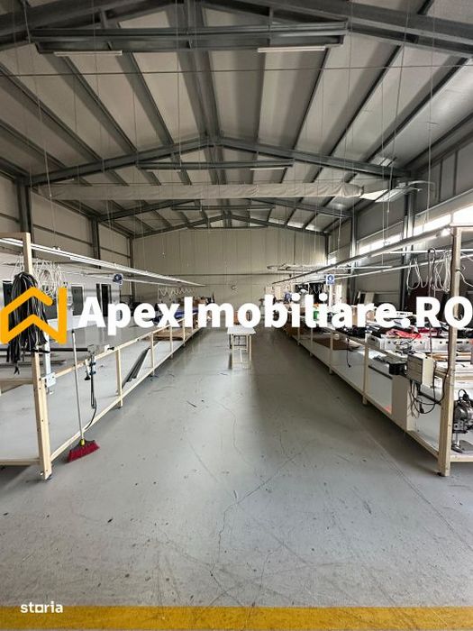 Hala Industriala Malu Rosu Ploiesti 550 mp + Birouri | Parcare 20 | Ac