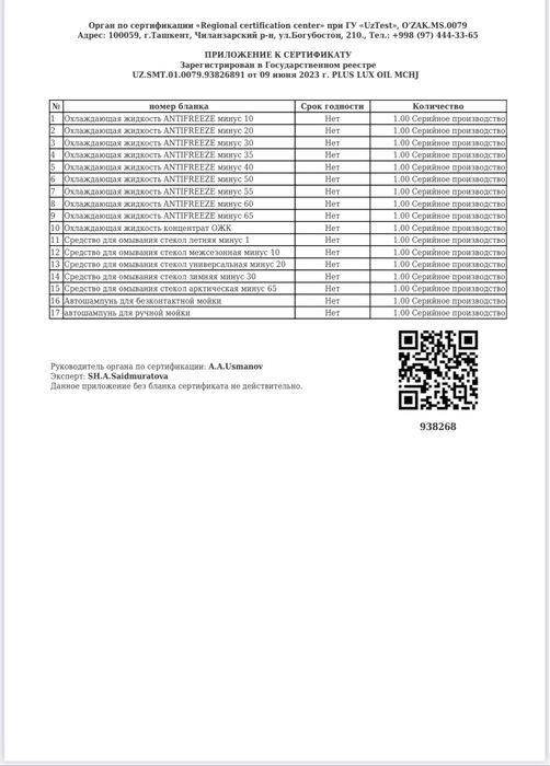 Моторное масло Exsol 15w40 CI-4 20л