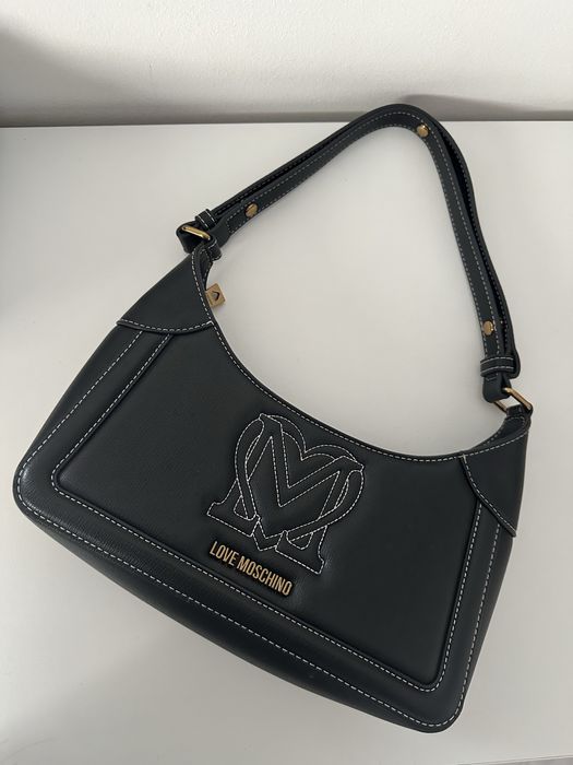 Черна чанта Love Moschino оригинална