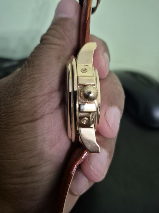 Vand Ceas barbatesc automatic RUEBELIN &GRAEF dual taim ,nou,nefolisit