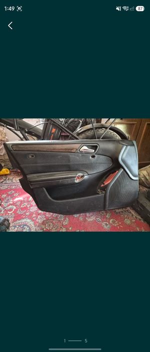 Дверные карты от мерседес w203