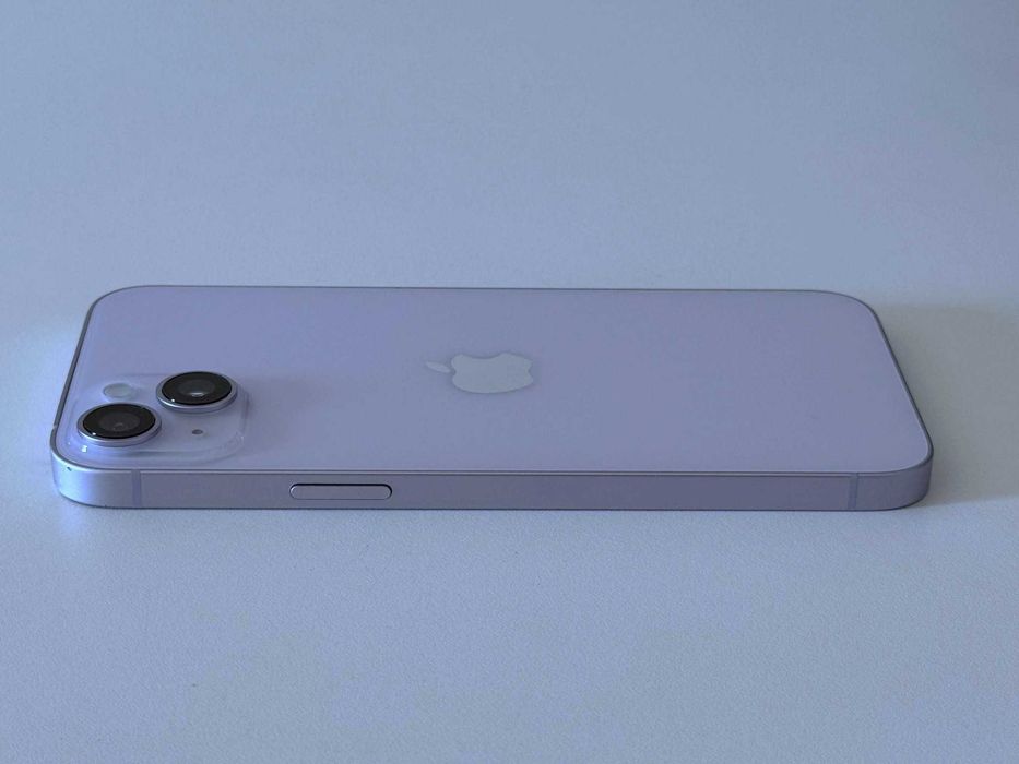Бартер! Отличен! iPhone 14 Plus Midnight, Purple (Лилав) 83% Батерия.
