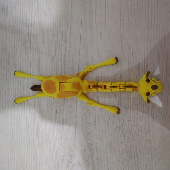 Игрушка Жираф, на 3d принтере.