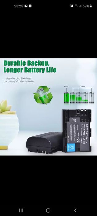 Canon 6 d mark 2 fatapratlar uchun