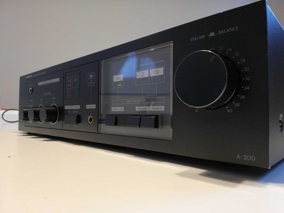 Amplificator Stereo ONKYO model A-300 - Vintage/Impecabil/made Japan