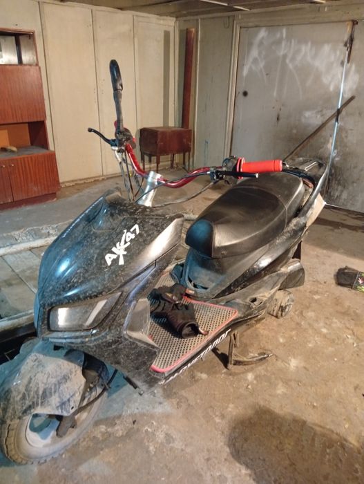 М8 скутер на ходу