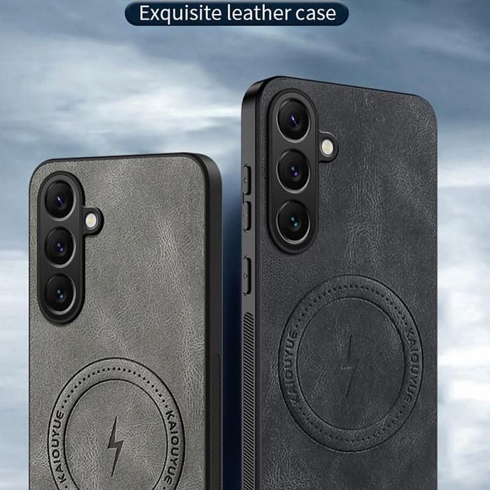 Стилен magsafe кейс за samsung galaxy s26 - черен със защита на камери