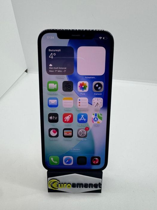 Apple iPhone 12 Pro, 128GB, 5G, Pacific Blue - 100% batt -D-