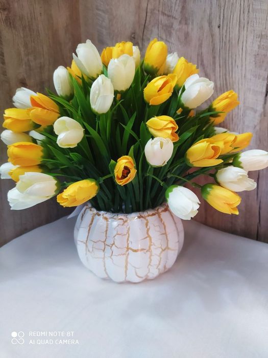 Sovga uchun suniy gullar optom narxda