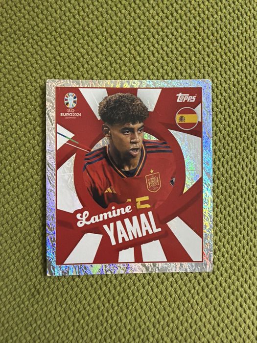 Sticker Topps Lamine Yamal Euro 2024