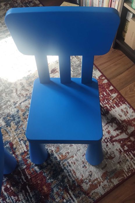 IKEA Masa și scaun MAMMUT pentru copii