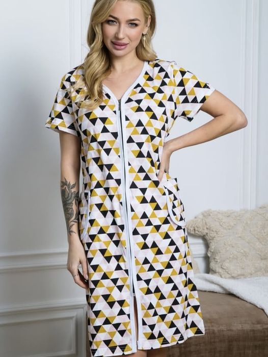 Женский халат. 100% хлопок