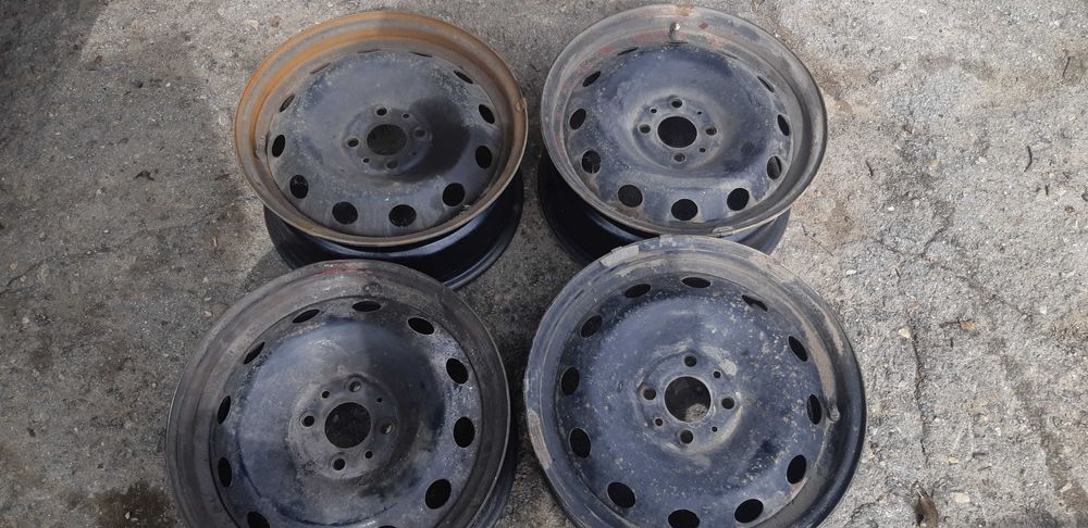 Зимни гуми и железни джанти+алуминиеви