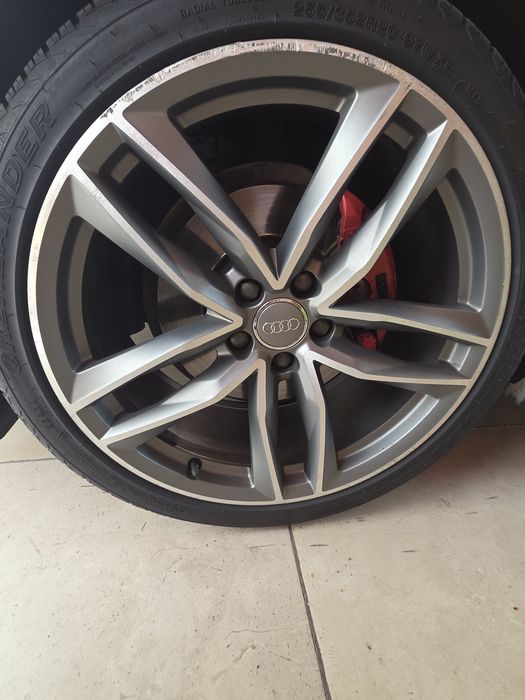 Jante Audi a6 c7 originale cu anvelope 255/35/20R