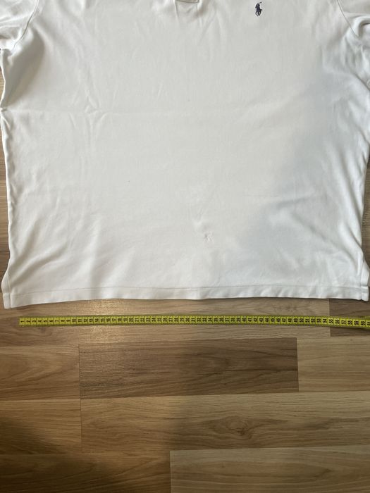 Tricou polo Ralph Lauren alb