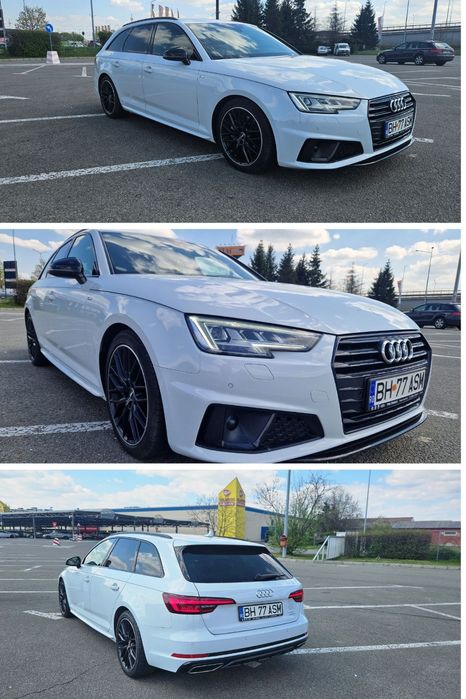 Audi A4 3 S- LINE, MATRIX, Black edition, bord virtual, B&Q, lumini ambientale.