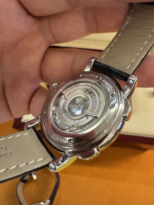 Оригинал Ulysse Nardin Dual time швейцарские