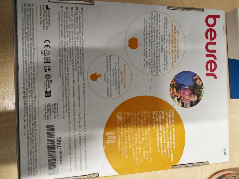 Cantar nutritional Beurer