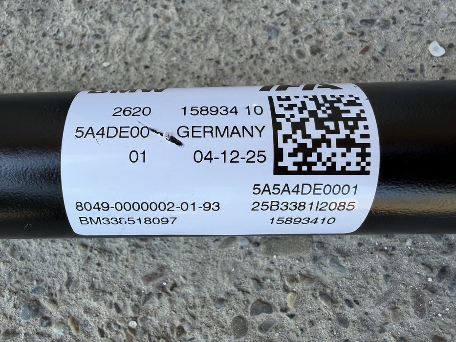Cardan mic BMW Seria 4 G22 G23, Seria 5 G60 G61, X3 G45, 0KM (NOU)